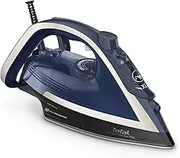 Tefal FV6846 Ultragliss Plus Anti-limescale Steam Iron | 2800 Watt | Removable Limescale Collector | 50 g/min Continuous Steam Release | 260 g/min Steam Boost | Automatic Shut-Off | Blue/White