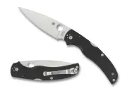 Spyderco Knives Native Chief Black G10 S30V C244GP Stainless Pocket Knife