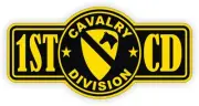 1st Cavalry Division Hard Hat / Helmet Decal Sticker Label WW2 Vietnam
