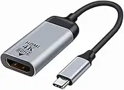 NFHK USB-C Type C to HDMI Cable HDTV Adapter 4K 60hz 1080p for Tablet & Phone & Laptop