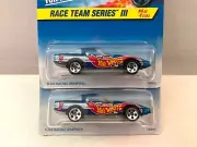 Hot Wheels 80s Corvette WHEEL Variation Lot! #536 - DD5 & 5-Dot - METAL Chassis