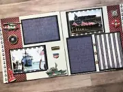 Air Force Pages, Air Force Scrapbook Pages, Premade Air Force Scrapbook Pages