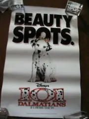 Disney 101 Dalmations Poster - Approx. 14" x 22" - McDonalds - Double Sided Toys