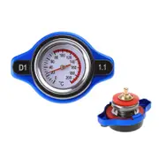 Thermost Radiator Cap Cover With Water Temp Gauge 0.9 Bar/ 1.1 Bar/1.3 Bar Cover Automotive Engine Parts Big head