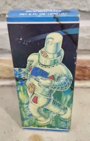 Vtg. 1982 Amway I-C-U-2 Robot Shampoo Bottle 8oz. Full W/Box