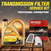 Ryco Transmission Filter + SYN Fluid Kit for HOLDEN Rodeo RA JR405E-2WD