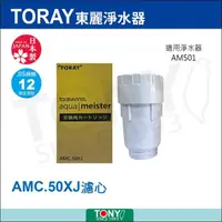 在飛比找momo購物網優惠-【東麗TORAY】濾心(AMC.50XJ)