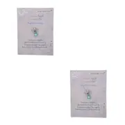2PK Gibson Gifts Equilibrium Aqua Stone Angel Brooch Pin Friendship Jewelry