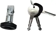 Lock Cylinder for Chevrolet Avalanche Express Impala Suburban Tahoe, Ignition Key Lock Cylinder Switch with 3 Keys 5928819