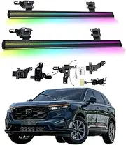 BJOHQ Electric Running Boards Compatible for Honda CRV Hybrid Version 2017-2022 with Light, SUV, Off-Road & Pickup Trucks - Retractable Truck Steps & Nerf Bars