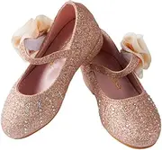 [ContiKids] Girls Glitter Mary Jane Sparkle Princess Party Dress Shoes