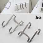 New Practical Hook Over Door Rack Cabinet Storage Coat Towel Door Back