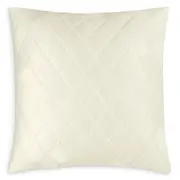 Matouk Nocturne Sateen Quilted Euro Sham