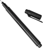 Gogogmee 1Pc Black Nail Art Pen Durable Manicure Tool for DIY Nail Beauty for Home Salon Use for Creative Designs