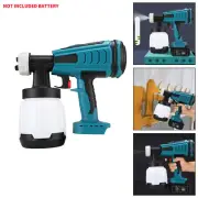 Cordless ELECTRIC PAINT SPRAYER AIRLESS HANDHELD SPRAY GUN FOR 18VMAKITA Battery