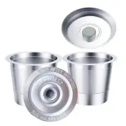 2 Pack Reusable K Cups for Keurig, Stainless Steel Reusable K Pods Coffee Fil...