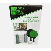 Port-A-Ping-Pong Tabletop Ping Pong Set, 2 Paddles, 3 Balls, As seen on TV