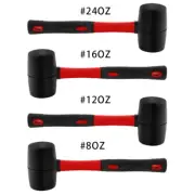 Heavy Duty Mallet Rubber Hammer Suitable for Ceramic Tiles Road Engineering