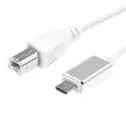 Midi USB Type B To -USB Cable, Adapter Cable, Piano Au W6E9