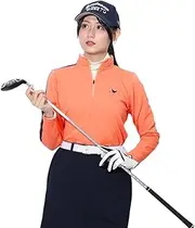 [クランク] Crank CL High Neck Half Zip Women's Golf Outerwear