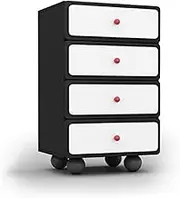 GUAWJRZDP Drawer Chest, Chest of Drawers, Storage Cabinet Wood, Large Storage Space, Sofa Side Cabinet, Drawers Organizer Storage, for Bedroom, Living Room, Closet(4 Drawers Length 50cm)