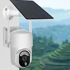 2MP WiFi Solar Camera Wireless Security Monitoring Camera Color NightVision IP65