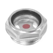 Air Compressor Oil Level Gauge Sight Glass G1 Male Thread Aluminum