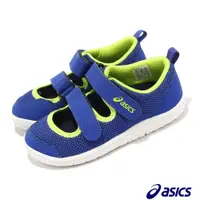 在飛比找PChome24h購物優惠-Asics 童鞋 Amphibian 9 藍 綠 中童 小朋