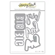 Honey Bee Big Buzzword Honey Cuts Dies