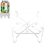 Clear Acrylic Stand, Sturdy Base Juice Acrylic Container Holder, Beverage Dispenser Bracket Floor Removable for Counter Table