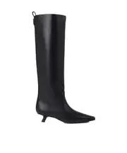 Brunello Cucinelli Pointed-Toe Knee-High Boots 37.5,36,38.5,38 black