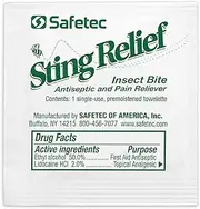 Sting & Insect Bite Relief Wipes (Bulk) (3000 Wipes/Case)