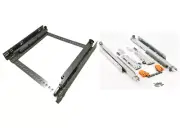 Blum EZ Frame Movento Soft Close and Push Open Undermount Slides For 15" Drawers