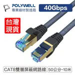 台灣現貨 超高速網路線 1米 3米 5米 7米 40GBPS RJ45 福祿克認證 網路線