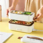 電蒸飯盒110V保溫飯盒可插電蒸煮外出攜帶不鏽鋼日本臺灣美國可用加熱飯盒