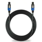 2 x 21 FT Speakon to Speakon" speaker cables DJ PA 21FT CABLES PAIR PYLE BRAND