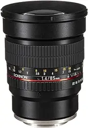 Rokinon 85M-E 85mm F1.4 Fixed Lens for Sony, E-Mount and for Other Cameras