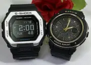 Lovers G Shock Pair Watch G SHOCK BABY G Casio 2 pieces set GBX 100 1JF BGA 1