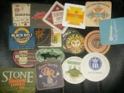 BEER COASTERS, 18 DIFFERENT