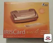IRIS Card mini 4 -Personal Business Card Scanner, New Sealed in factory plastic