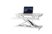 Foret Height Adjustable Standing Desk Riser Computer Laptop Gas Spring Stand Up