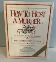 How To Host A Murder: A Murder Mystery Game The Watersdown Affair - NIB
