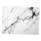 Agate Marble Kitchen Glass Cutting Board Ocean Decorative Gift White Black