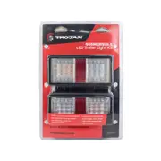 Sunrise Trojan Submersible LED Boat Lights 180 x 85 x 35mm M/Volt Twin Pack - TJLED180