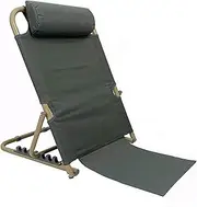 Back Rest Lumbar Support Bed Backrest for The Elderly,Portable Folding Back Rest Support Adjustable Angle Sit-up Healthcare Bed Back Rest for Elderly Lazy Chair