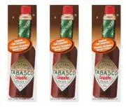 Tabasco Chipotle Pepper Sauce 57 ml (3 Pack)