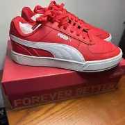 Puma Cavern Red Sneakers Shoes Size US 9.5 NIB Never Worn