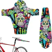 Mud Guard for Bike | Mountain Bike Parts Rear Guard - Dirt Board Cycling Accessories, Weatherproof Dirt Resistant Board for Commuting Wet Weather Riding