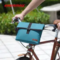 在飛比找momo購物網優惠-【ENERMAX 安耐美】文青單車上管包(自行車後背包、單肩