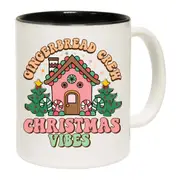 Christmas Retro Gingerbread Crew Mug Cup
